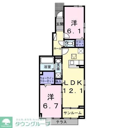 イーケートラストの物件間取画像
